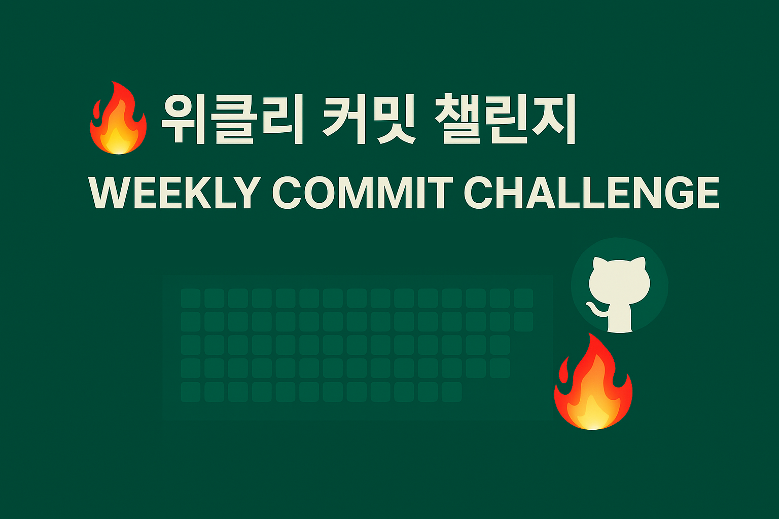 위클리 커밋 챌린지